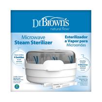 Esterilizador a vapor de microondas Dr. Brown's para mamadeiras Esterilizador a vapor de microondas Dr. Brown's para mamadeiras