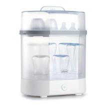 Esterilizador a vapor para mamadeiras Chicco 3 em 1 branco/cinza Esterilizador a vapor para mamadeiras Chicco 3 em 1 branco/cinza