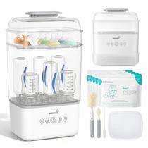 Esterilizador de Mamadeiras GROWNSY Capacidade para 6 Mamadeiras Kit para Viagem Esterilizador de Mamadeiras GROWNSY Capacidade para 6 Mamadeiras Kit para Viagem