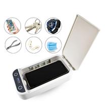 Esterilizador Luz Ultravioleta UV Objetos Celular Alicate Espátula Manicure Portátil Branco