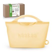 Esterilizador para bebés Haakaa de silicona para microondas, vaporizador multifuncional 2000 ml Esterilizador para bebés Haakaa de silicona para microondas, vaporizador multifuncional 2000 ml