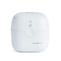 Esterilizador UV portátil Munchkin e Caixa de Desinfetante, Elimina 99,99% dos Germes em 59 Segundos, Mini UV-C Limpador para Chupetas e Mais, Branco