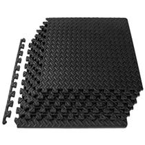 Esterilla de Ejercicio Casafoyer ProSource Puzzle de Espuma EVA Negra x2 Esterilla de Ejercicio Casafoyer ProSource Puzzle de Espuma EVA Negra x2