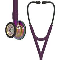 Estetoscopio 3M Littmann Cardiology IV 6239 Roxo com Rainbow ALTO Polimento e Conector Violeta