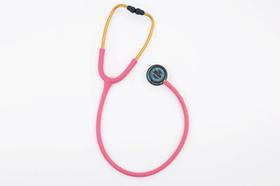 Estetoscopio adulto duplo inox eternity rosa bic