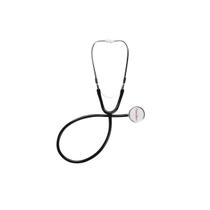 Estetoscópio Adulto Simples Preto Estsimp - Premium