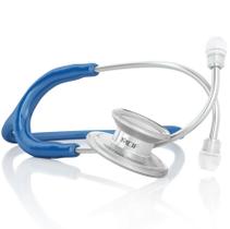 Estetoscópio Americano Mdf 777 Aço Inox Duplo Md One Blue Estetoscópio Americano Mdf 777 Aço Inox Duplo Md One Blue