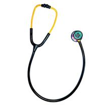 Estetoscopio Bic Eternity III Duplo Preto Raibow Adulto e Pediatrico