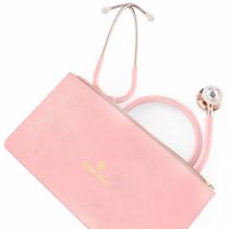 Estetoscópio Björn Hall Rose Gold Pink para estudante de medicina Estetoscópio Björn Hall Rose Gold Pink para estudante de medicina