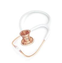 Estetoscopio cardiology mdf 797 classic duplo rose gold white.