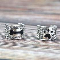 Estetoscópio Charms HEYGOO Dog Cat, pacote com 2 strass de liga de zinco Estetoscópio Charms HEYGOO Dog Cat, pacote com 2 strass de liga de zinco