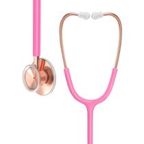 Estetoscópio Claire Rose Gold Dual Head para saúde com acessórios