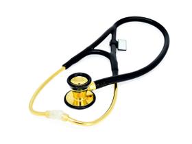 Estetoscopio classic cardiology duplo - gold black mdf 797.