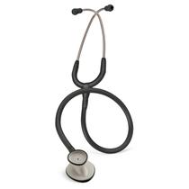 Estetoscópio clássico 3M Littmann Leve II S.E. Preto 1 Tubo 28 Polegadas Tubo Duplo Lateral Chestpie Preto 1 Cada por 3M