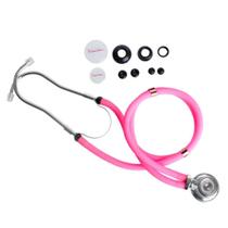 Estetoscópio Clínico Medico Rappaport Premium - Rosa Estetoscópio Clínico Medico Rappaport Premium - Rosa