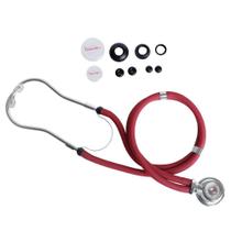Estetoscópio Clínico Medico Rappaport Premium - Vinho Estetoscópio Clínico Medico Rappaport Premium - Vinho