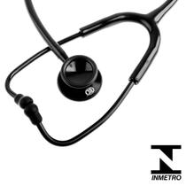 Estetoscópio Duplo Black Profissional Com Garantia Bic Estetoscópio Duplo Black Profissional Com Garantia Bic