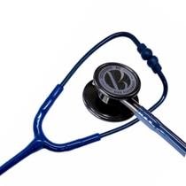 Estetoscópio Duplo Inox Azul Black Profissional BIC - BIC - Best in Care