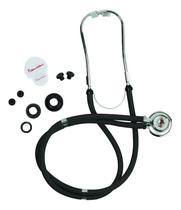 Estetoscópio Duplo Premium Preto Kit Completo Adulto Pediatrico - G-tech