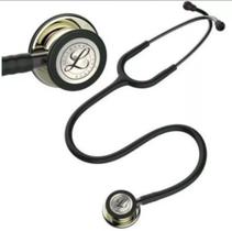 Estetoscópio Littmann Classic III 5861 Black Edition Champagne