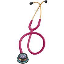 Estetoscópio Littmann Classic III - Framboesa com Rainbow 5806 Estetoscópio Littmann Classic III - Framboesa com Rainbow 5806