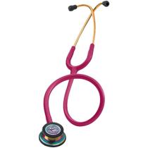 Estetoscópio Littmann Classic III - Framboesa com Rainbow 5806 Estetoscópio Littmann Classic III - Framboesa com Rainbow 5806