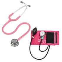 Estetoscópio Littmann Classic lll + Esfigmomanômetro Pamed - Cores Variadas