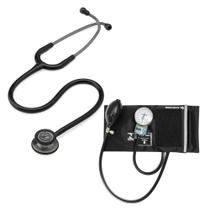 Estetoscópio Littmann Classic lll + Esfigmomanômetro Pamed - Cores Variadas