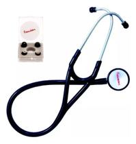 Estetoscopio Profissional Cardiológico Duplo Inox Adulto