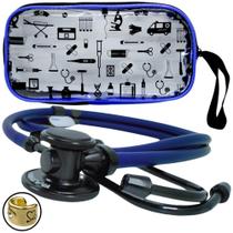 Estetoscopio Rappaport Esteto Duplo Black Adulto Pediatrico