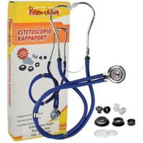 Estetoscópio Rappaport Premium Azul Dupla Função Estetoscópio Rappaport Premium Azul Dupla Função