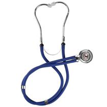 Estetoscópio Rappaport Premium Tubos Duplo Cor Azul Estetoscópio Rappaport Premium Tubos Duplo Cor Azul