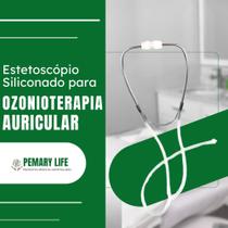 Estetoscópio Siliconado para Ozonioterapia Auricular - PRONTA ENTREGA - Estetoscópio Silicone