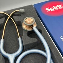 Estetoscópio Spirit MD Professional Adulto Azul Perolizado Cobre Estetoscópio Spirit MD Professional Adulto Azul Perolizado Cobre