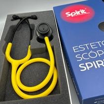 Estetoscópio Spirit MD Professional Adulto Black Edition Amarelo Estetoscópio Spirit MD Professional Adulto Black Edition Amarelo