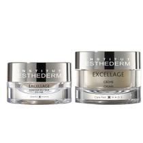 Esthederm Excellage Kit - Creme Anti-Idade Para Área Dos Olhos + Creme Anti-Idade Facial para o Rejuvenescimento da Pele