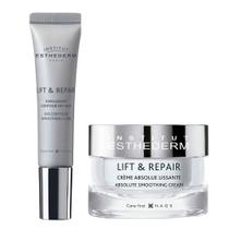 Esthederm Lift & Repair Kit - Creme Anti-Idade + Sérum Anti-Idade para Área dos Olhos para Todos os Tipos de Pele