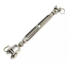 Esticador Aço Inox Terminal Garfo-garfo 6mm X 165mm