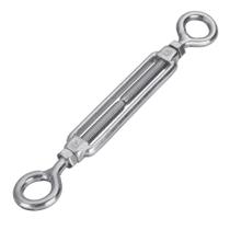 Esticador Com Olhal Em Aço Inox 5 Mm Cabo De Aço e Corrente