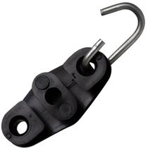 Esticador tipo 8 para Fio Fe, provedor de Internet Cabo Drop fibra óptica ou UTP - Preto Esticador tipo 8 para Fio Fe, provedor de Internet Cabo Drop fibra óptica ou UTP - Preto