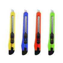 Estilete 9mm - Cores sortidas - Brasfort 8285 - Unidade Estilete 9mm - Cores sortidas - Brasfort 8285 - Unidade