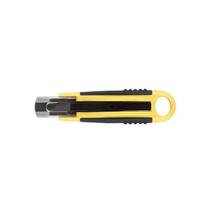 Estilete Auto Retrátil 14 Cm Cabo Emborrachado Eda