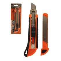 Estilete Automático Profissional 18mm 5 Lâminas Extras