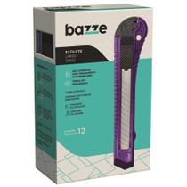 Estilete Bazze Lâmina Larga - Embalagem com 12 Unidades - Tris Estilete Bazze Lâmina Larga - Embalagem com 12 Unidades - Tris