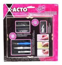 Estilete Bisturi Precisão X-acto Kit Para Scrapbook X5096 Estilete Bisturi Precisão X-acto Kit Para Scrapbook X5096