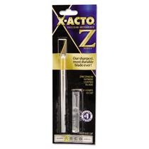 Estilete de precisão X-Acto 1 Z-Series com cabo de alumínio prateado