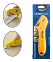 Estilete De Segurança Bico De Pato Norma Bp22 Pelicano Estilete De Segurança Bico De Pato Norma Bp22 Pelicano