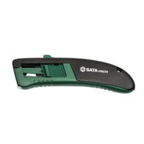 Estilete de Segurança Sata Reforçado Auto-Retrátil Trapezoidal ST93623G