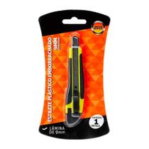 Estilete Estreito Emborrachado 9mm Jocar Office Estilete Estreito Emborrachado 9mm Jocar Office