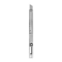 Estilete estreito norma s12 inox com 03 lâminas sk120